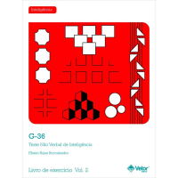 G-36 - Teste Não Verbal de Inteligência - Livro de Exercício Vol. 2