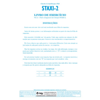 Staxi 2 - Inventário de Expressão de Raiva como Estado de Traço - Livro de Exercício Vol. 2  (Conjunto com 5 unidades)