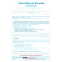 Como Escolho Escolher - Livro Exercícios II Vol. 3