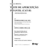 CAT-H - Teste de Apercepção Infantil – Figuras Humanas- Livro de Instruções Vol. 1 - Original e Adaptação