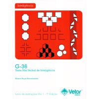 G-36 - Teste Não Verbal de Inteligência - Livro de Instruções Vol. 1 - 7ª Edição