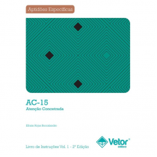 AC-15 - Teste de Atenção Concentrada - Livro de Instruções Vol. 1