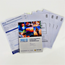Palográfico - Teste de Personalidade - Coleção (com quatro blocos de 25 folhas e cinco roteiros)